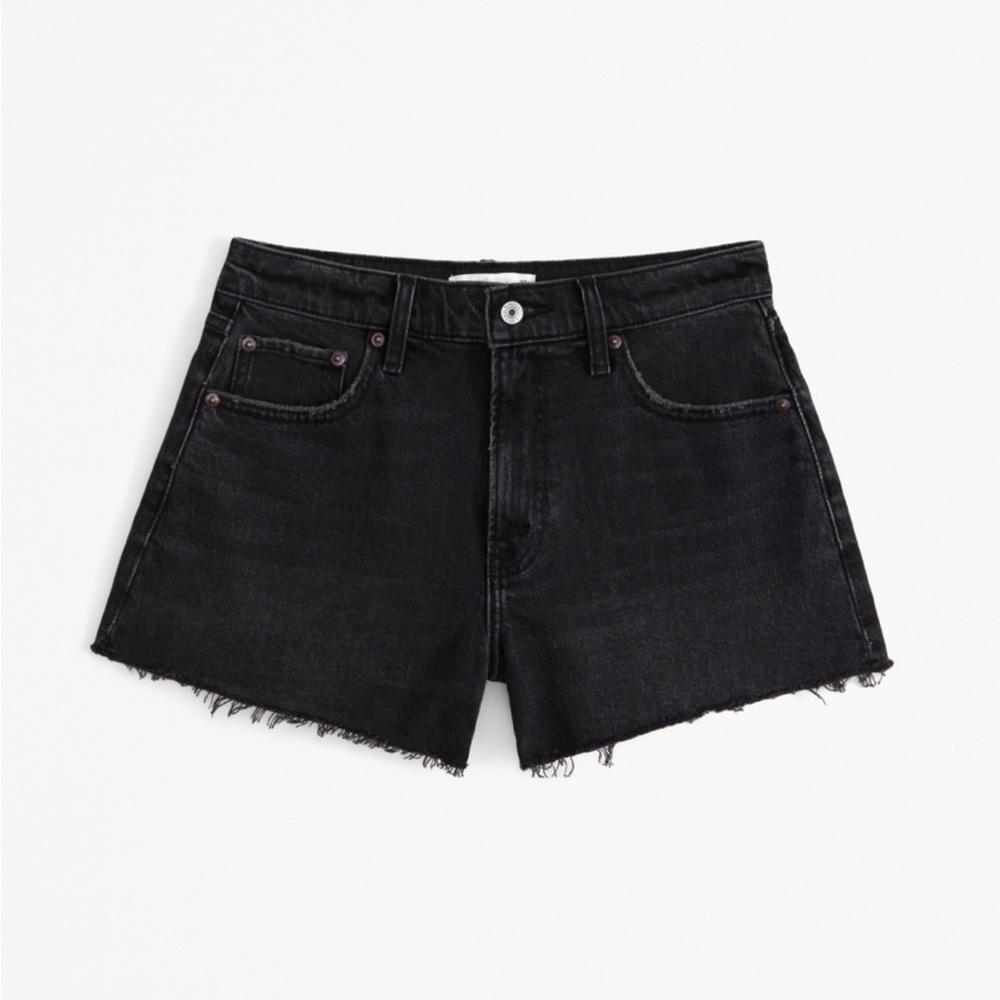 Abercrombie Curve Love High Rise 90s Cutoff Shorts